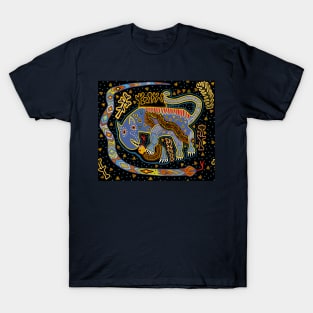 Tribal Tiger Shaman King T-Shirt